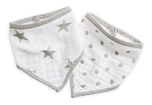 Aden Por Aden Anais Bandana Babero 2 Pack Polvoriento