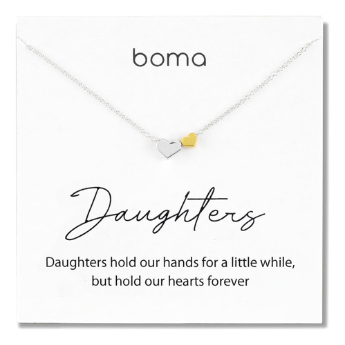 Boma Jewelry Sentiments Collection Hijas De Plata De Ley Con