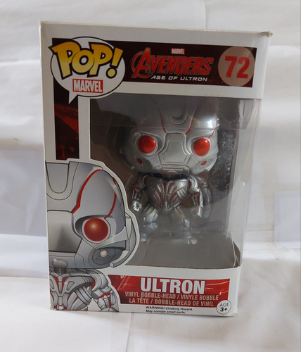 Funko Pop Ultron 72 Avengers Marvel (Usado)