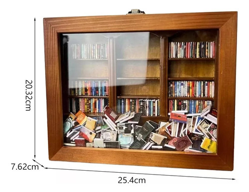Xc Estante De Agitação, Exibição De Livro Em Miniatura,