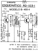 Comprar Esquema Radio Phico B469 4 B 469 4 Chassis Rd103 1  Em Pdf