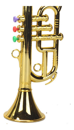 Para 2 Mini Instrumento Musical Trompeta Simulación 3