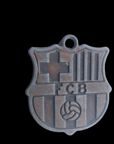 Escudo De Metal Club Futbol Barcelona 