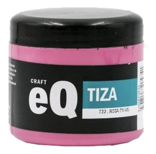 Pintura A La Tiza Chalk Paint Eqarte 200ml 722 Rosa Paris