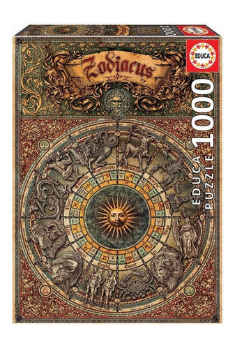 Puzzle Rompecabeza 1000 Piezas Zodiaco Educa 17996