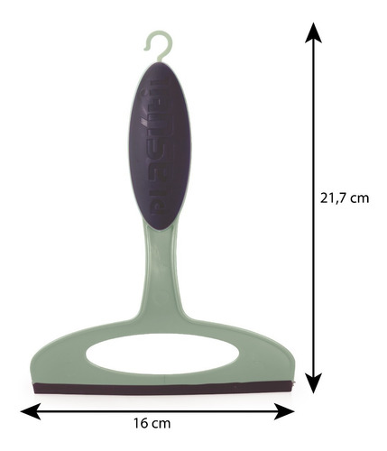 Imagem 2 de 4 de Rodo Pia Tam Médio Rodinho Seca Cozinha Rodinho 16cm Verde