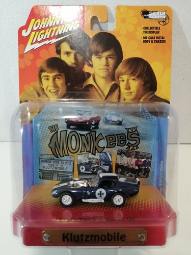 Azul Klutzmobile Los Monkees Escala 1 64 Johnny Lightning 