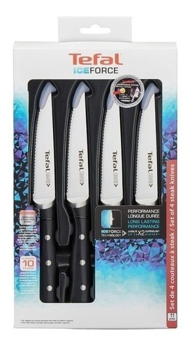 Cuchillos X4 Multiusos Tefal Iceforce