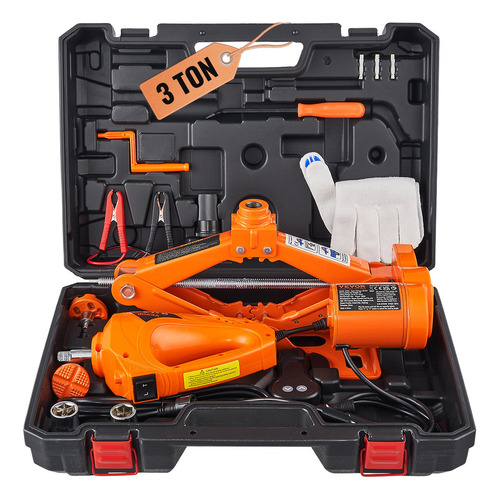 Gato Electrico Para Automovil 3 Ton. Llave De Impacto Vevor