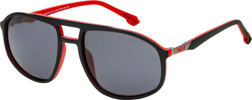 Anteojos Lentes De Sol Reef 277 Cold Dip Polarizados Ct Diseño 277 Color Del Armazón Negro Mate/rojo - Cristal Negro Polarizado (003) Color De La Lente