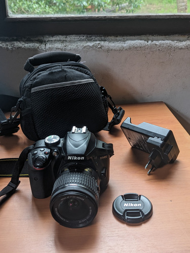  Nikon Kit D3400 + Lente 18-55mm Vr Dslr En Buen Estado.