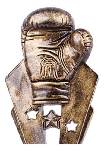Trofeo De Guante De Boxeo Escultura De Guante De Bronce
