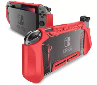 Funda Para Nintendo Switch Y Control Joy-con Roja