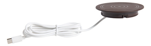 Carregador Indução De Embutir 15w Qtmov Prime Cor Marrom