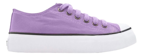 Zapatilla John Foos Plataforma Violeta Originales Poco Uso