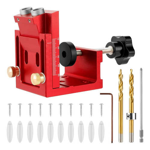 Kit De Herramientas De Perforación De Bolsillo Para Carpinte