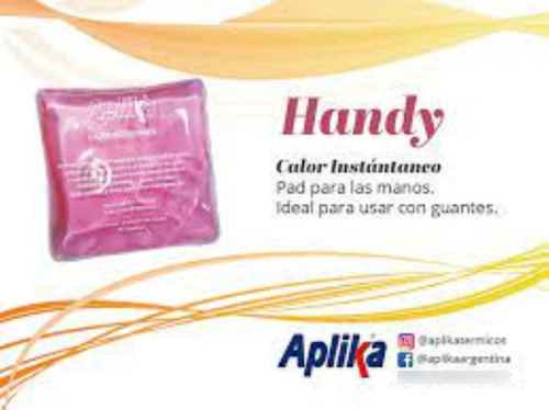 Imagen 4 de 6 de Estufita De Bolsillo - Calor Instantáneo - Deportes - Aplika