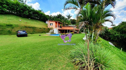 Chácara Com 3 Dormitórios À Venda, 3800 M² Por R$ 770.000,00 - Aparecidinha - Araçariguama/sp - Ch0134