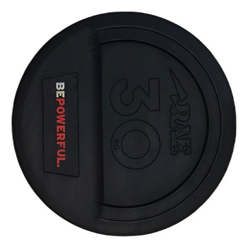 Dumbbell Emborrachado Epic Com Pegada Em Hard Chromo 37.5kg