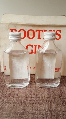 Caja De Botellas En Miniatura Booth's House Of Lords Gin (Usado)