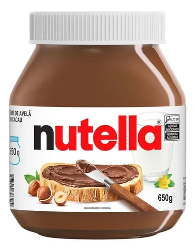 🌰Nutella Creme de Avelã 1 uni 650g