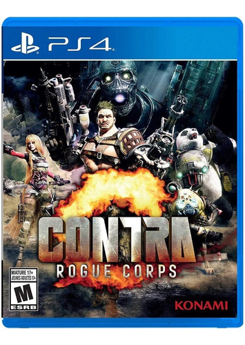 Contra Rogue Corps Ps4 / Juego Físico