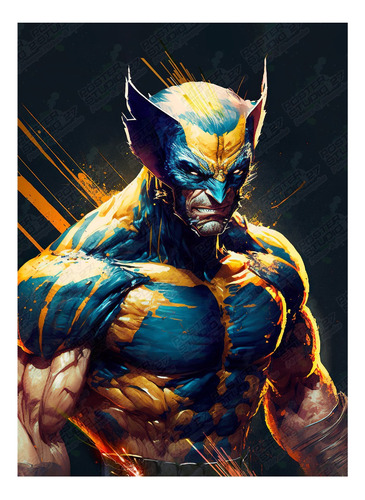 Póster Afiche Decorativo The-xmen: Logan, Lobezno, Wolverine
