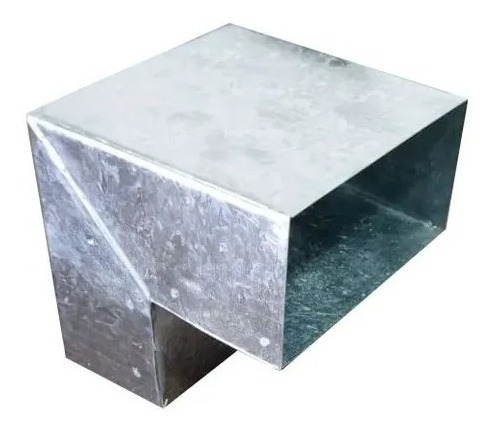 Codo De Chapa 10 X 5 2 X 4 Pulgadas