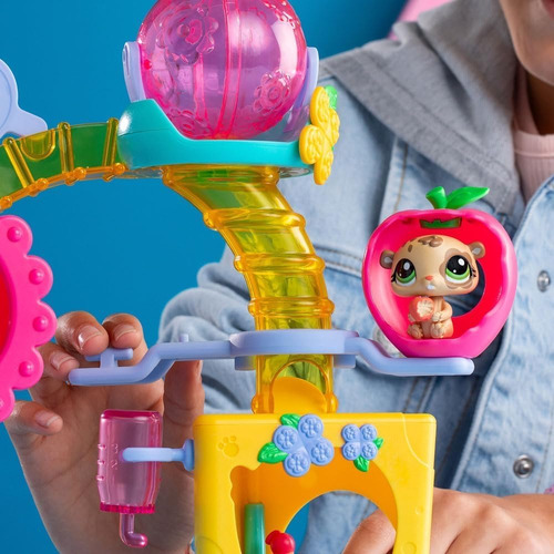 Muñecos Littlest Pet Shop Fun Factory Playset - Original