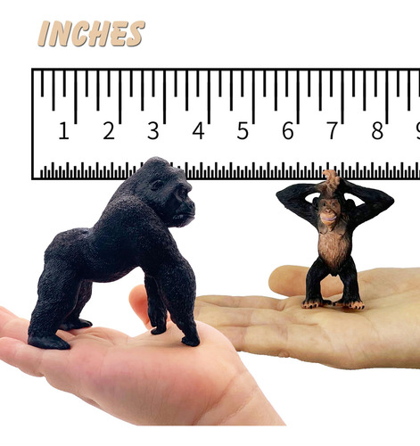 Juguetes De Animales Geminigenius Gorila Figura De Acción