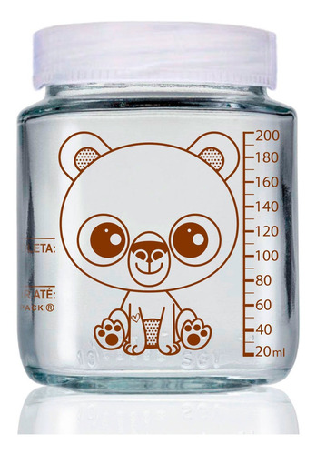 Imagem 3 de 7 de 12 Potes Armazenar Leite Materno Ou Papinha, Graduação 200ml