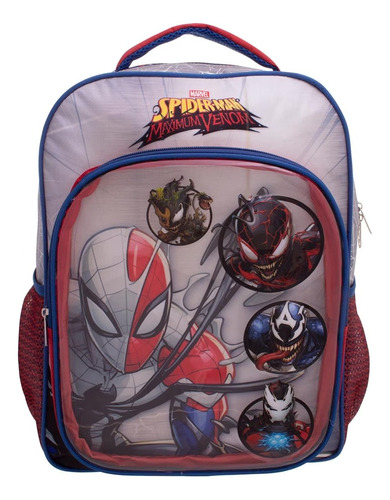 Mochila Escolar Primaria Ruz® Original Spider-man Maximum Venom 