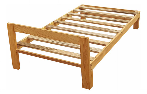 Cama Plaza Y Media,madera Capirona,modelo 601