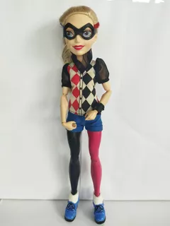 Super Hero Girls Harley Quinn Antifaz Dc Comics Doll 2015