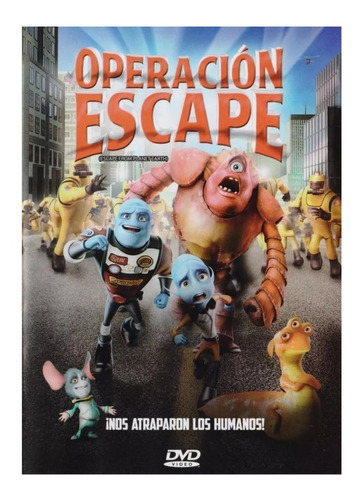 Operacion Escape From Planet Earth Pelicula Dvd