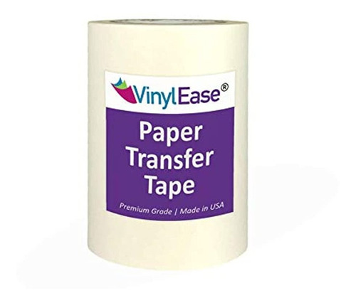 Vinyl Ease 6 Inch X 150 Feet Roll Of Paper Transfer Tape Wit