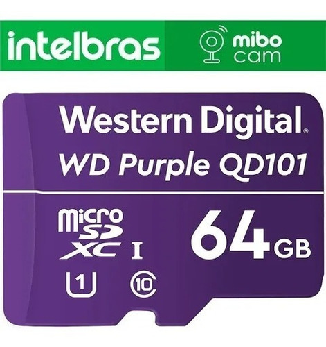 Imagem 4 de 4 de Kit 2 Cartão Micro Sd 64gb 32tbw Intelbras Alto Desempenho