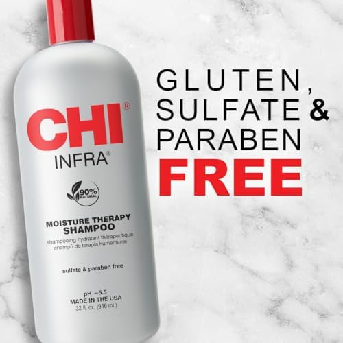 Chi Infra Shampoo, Limpa Suavemente O Couro Cabeludo E O