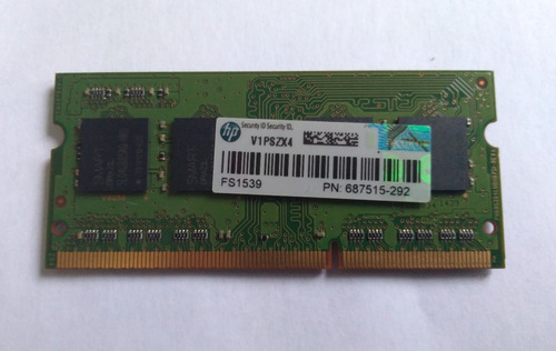 Imagem 3 de 3 de Memória Ram 4gb Smart - Ddr3 - 12800s Para Notebook