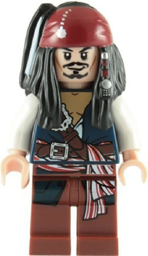 Lego Piratas Del Caribe Capitán Jack Sparrow