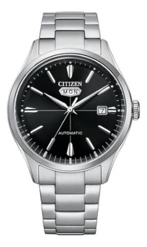 Citizen Reloj Automático Nh8391-51e Acero Negro