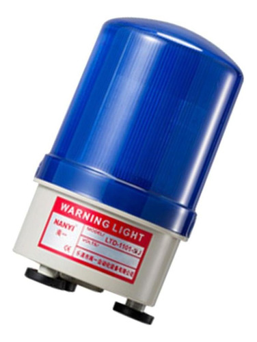 Luz De Señal Sonido Advertencia De Montaje 220v Azul