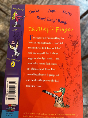 The Magic Finger - Roald Dahl (Usado)