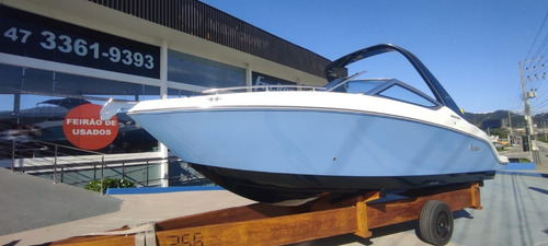 Imagem 2 de 25 de Lancha Focker 255 Gto Newblue /titaniun Zero