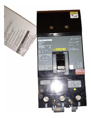 Termomagnetico I-line 125 Amp. 3 Polos 600v. Squared Ka36125