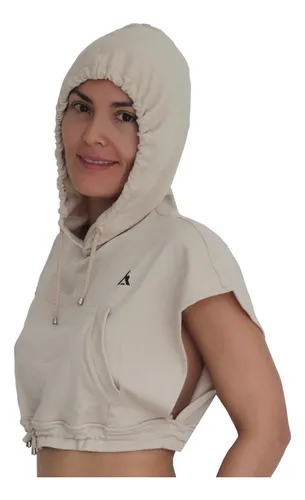 Buzo Crop Top Active Alma Fit