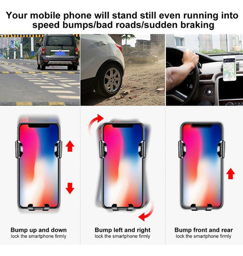 Soporte De Tel?fono Baseus Para Auto, Para iPhone Android