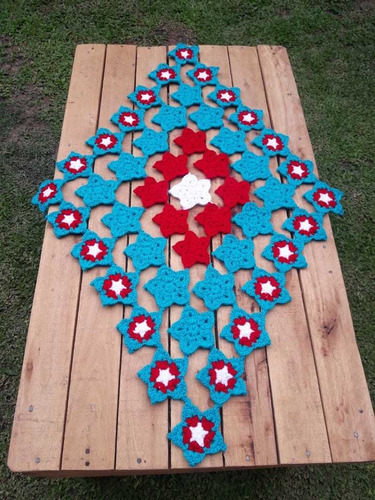 Carpeta Tapete De Navidad Crochet