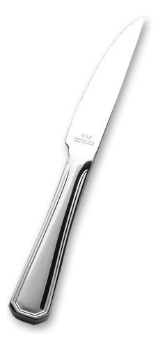 Cuchillo Asado Cubiertos Volf Carat Acero Inox X6