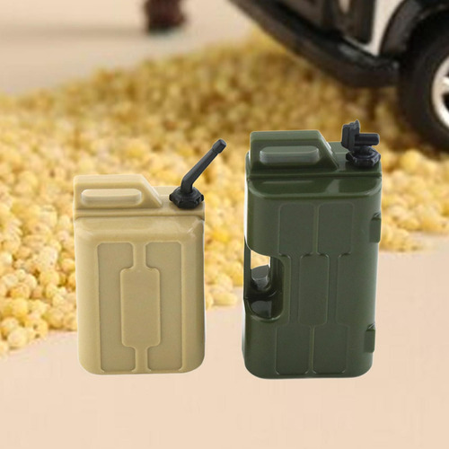 2pcs Rc Caring Simulation Decorações Rc Verde E Cáqui